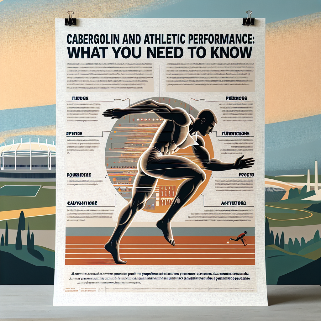 Cabergolina e prestazioni sportive: cosa c'è da sapere