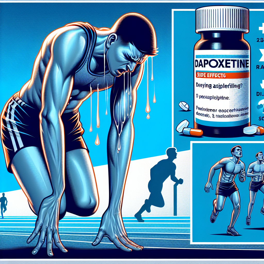Gli effetti collaterali della Dapoxetine (Priligy) nell'ambito sportivo